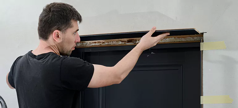 Wood Door Hole Repair in Riviera Beach, FL